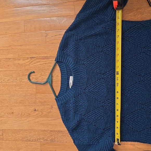 SONOMA BRAND WOMEN'S BLUE SCOOPNECK PULLOVER SWEATER SIZE LARGE - Picture 10 of 15